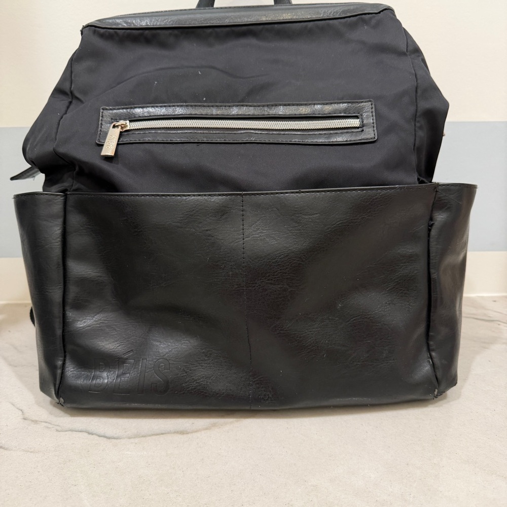 BEIS Diaper Bag Backpack Black